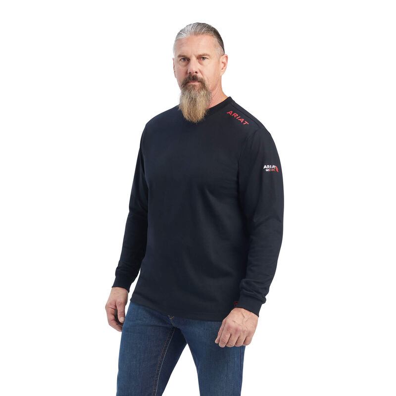 Ariat T-Shirts Herren - Fr Born For This Schwarz ( MUNVI-1740 )
